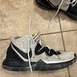 Nike Kyrie 5. Size 13. Black and white.